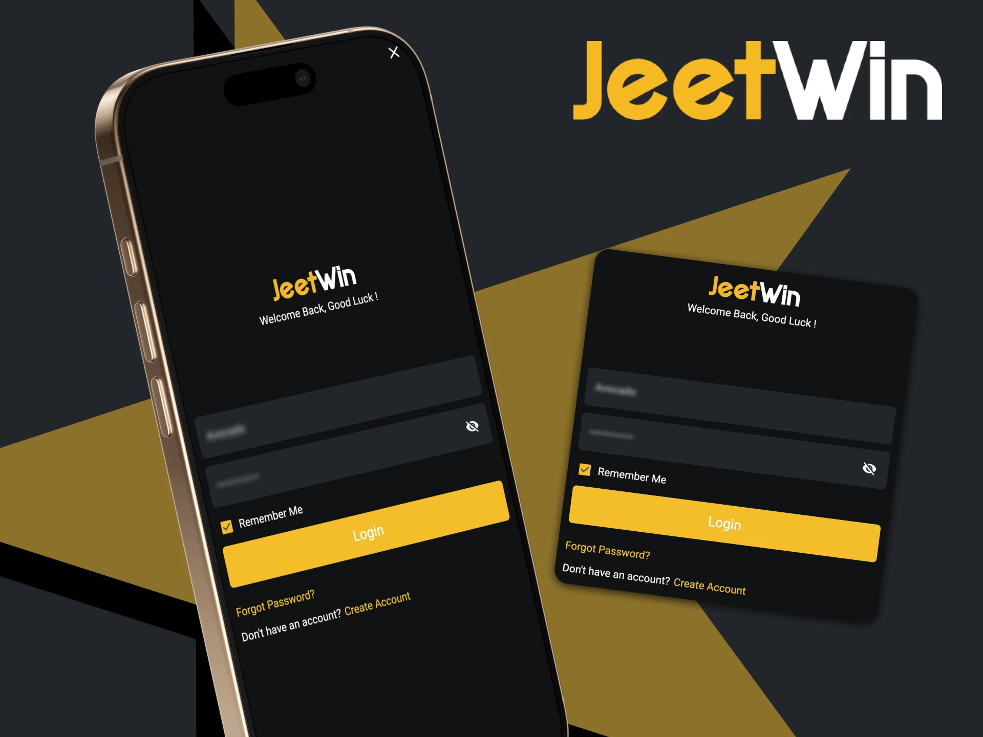 Follow these steps to login to JeetWin personal account.