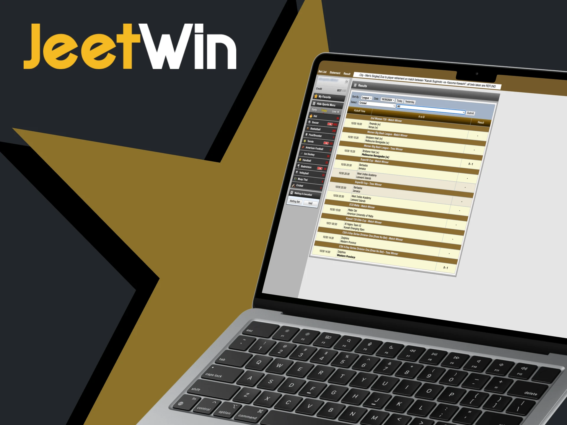 Discover some advantages that JeetWin offers for IPL betting.