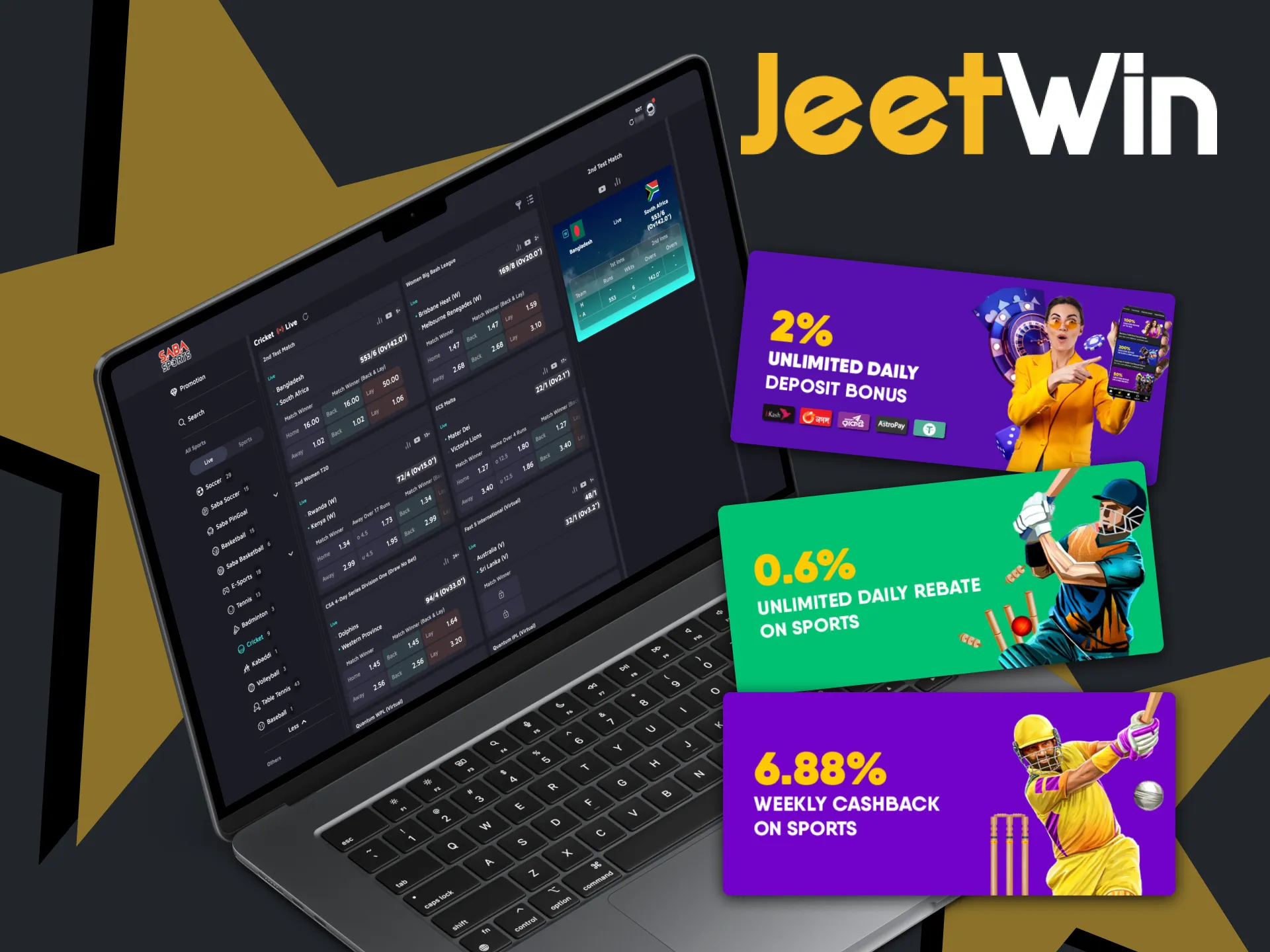 Enhance your IPL betting experience on JeetWin.