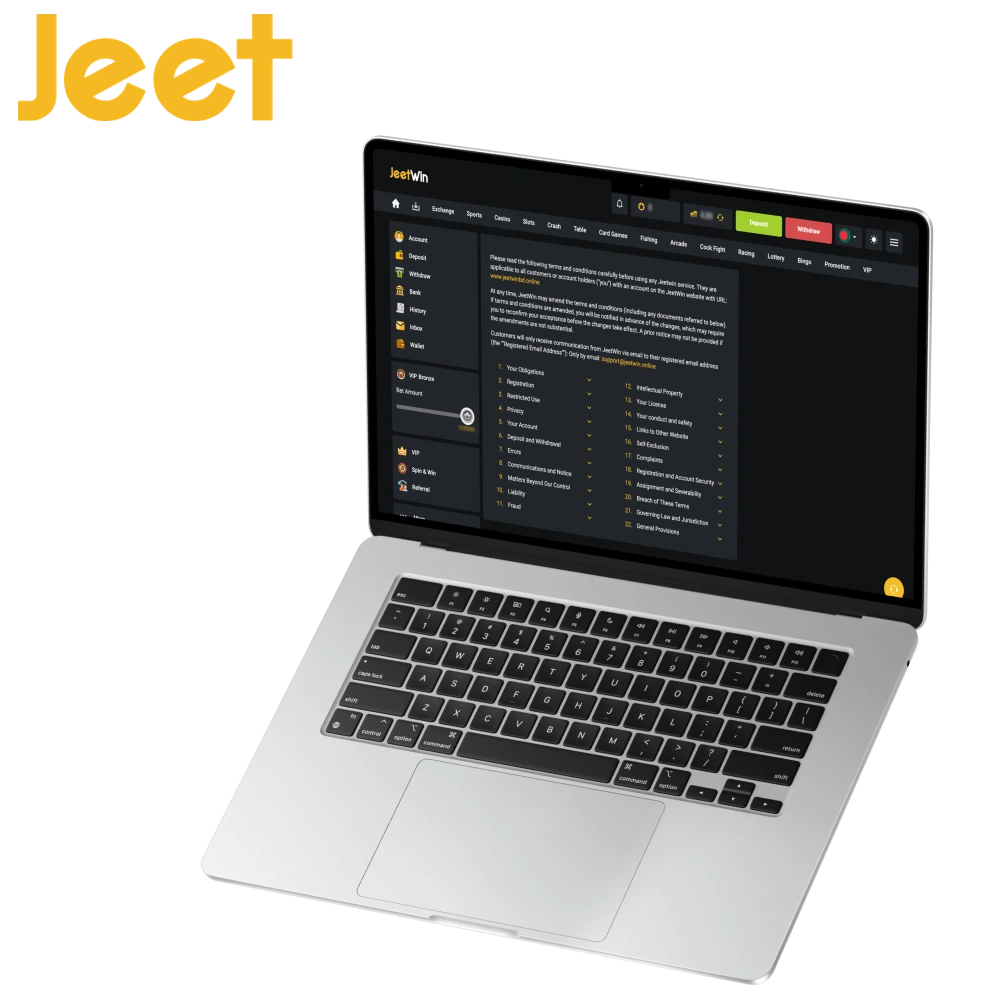 JeetWin is a legal betting and gaming platform.