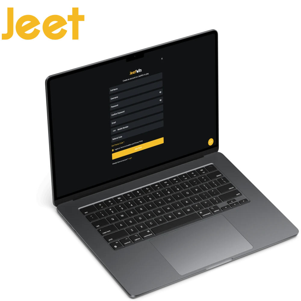 Register an account at JeetWin in Bangladesh.