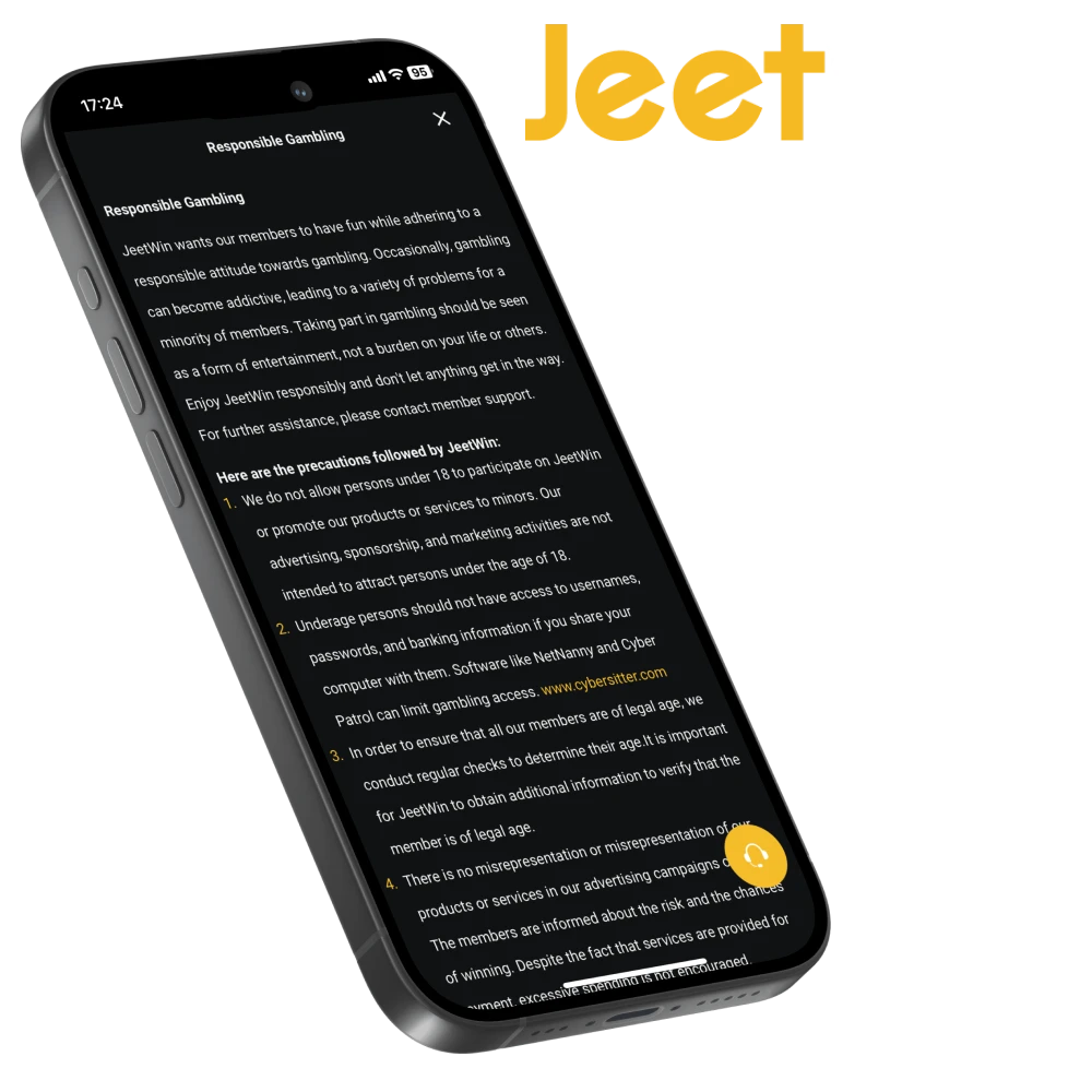 JeetWin encourages safe and responsible gaming.