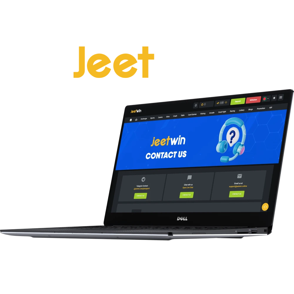 You can quickly contact JeetWin anytime.