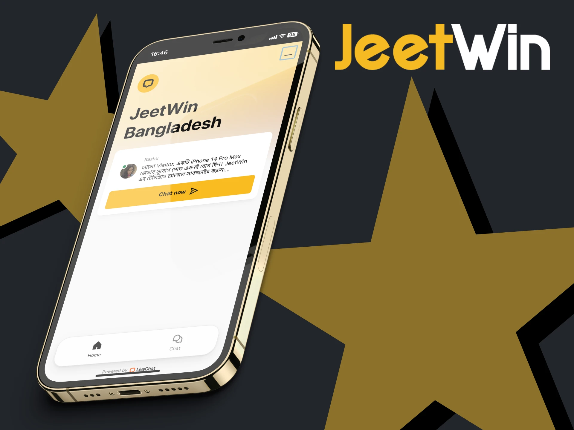 Get in touch with JeetWin by using online chat.