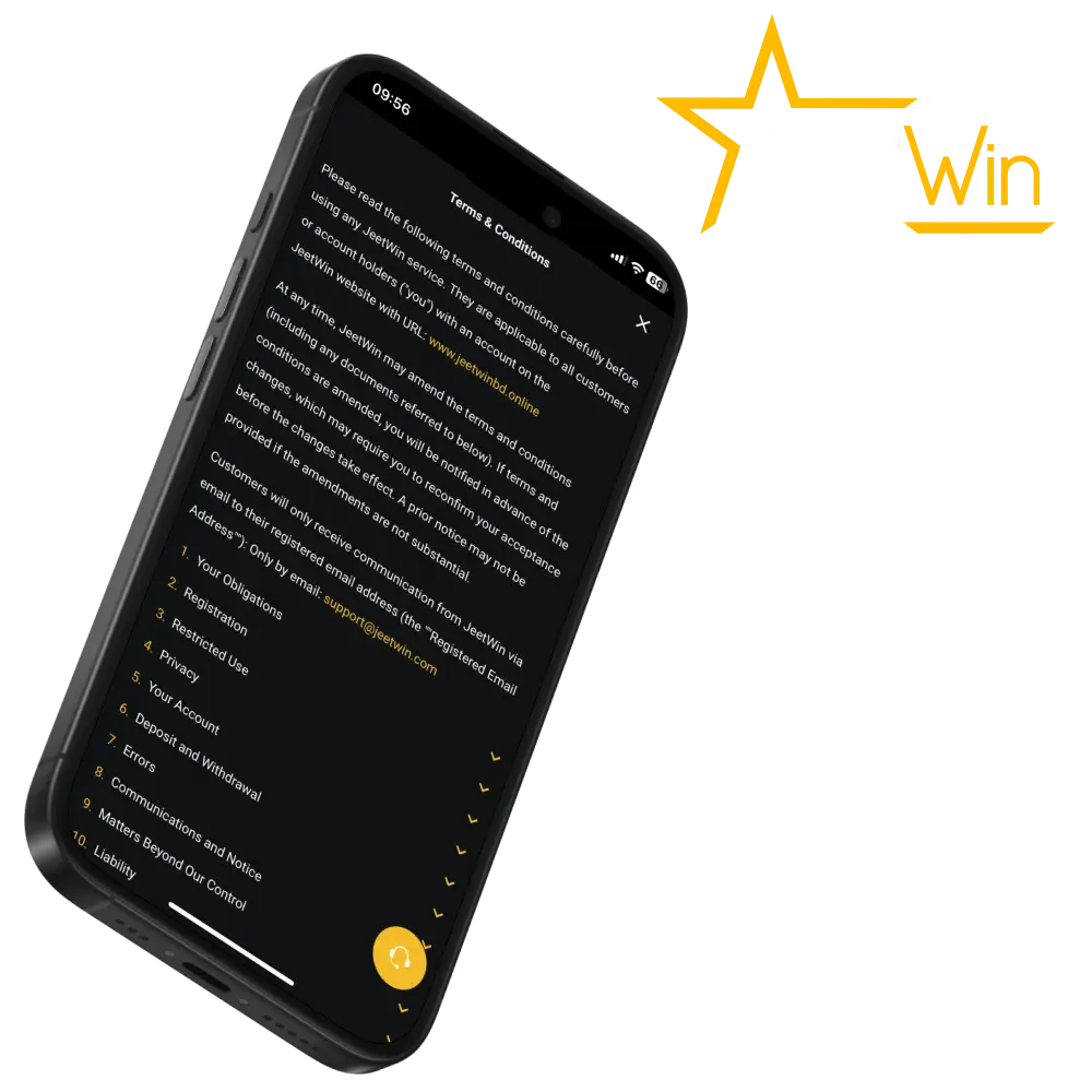 JeetWin fights fraud and money laundering.