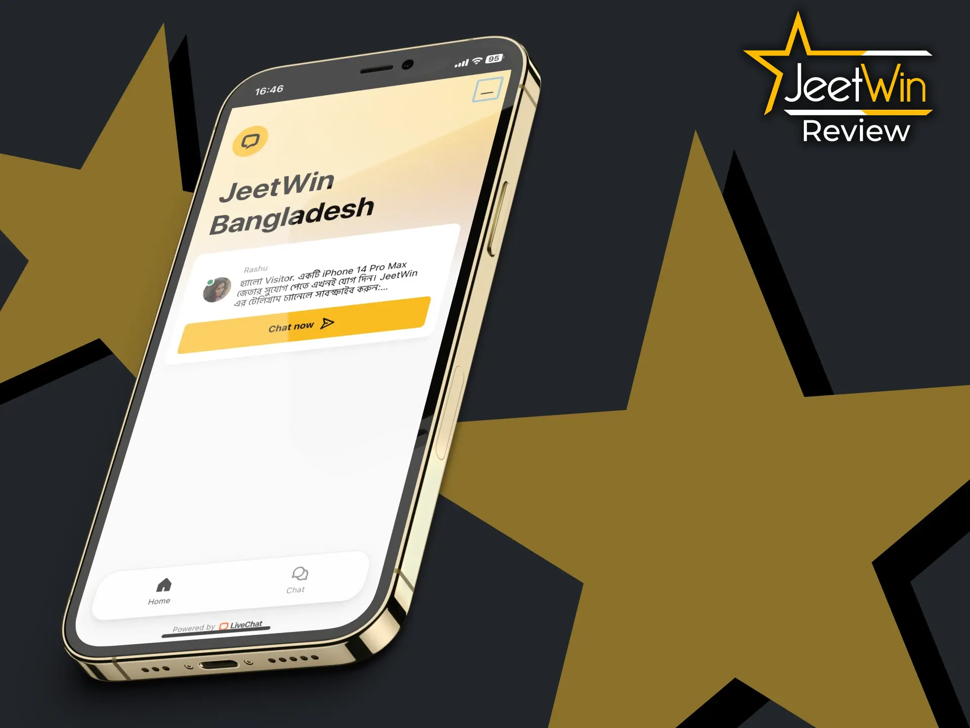 Get in touch with JeetWin by using online chat.
